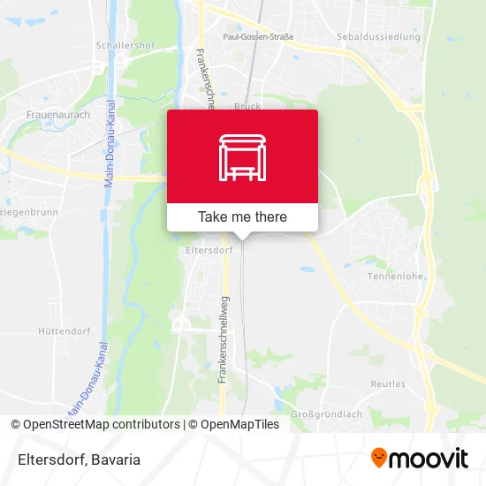 Карта Eltersdorf