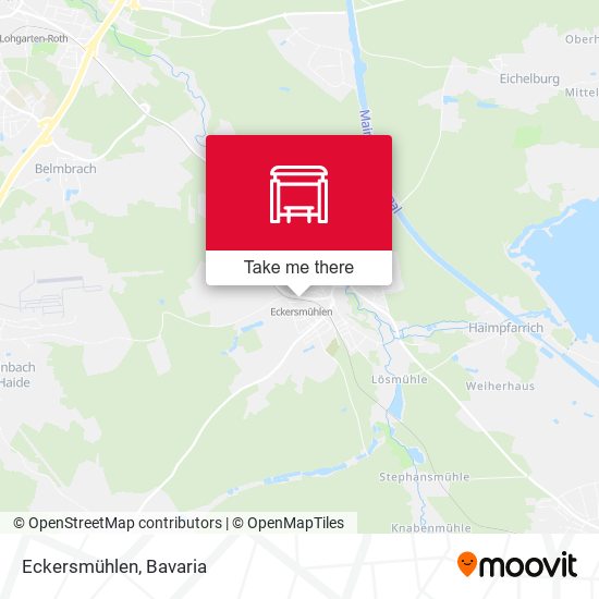 Карта Eckersmühlen