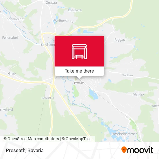 Карта Pressath