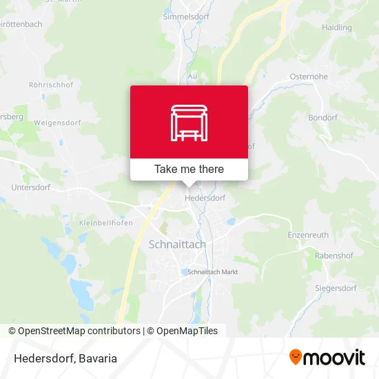 Карта Hedersdorf
