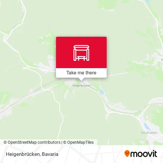 Карта Heigenbrücken