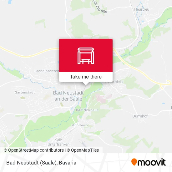 Карта Bad Neustadt (Saale)