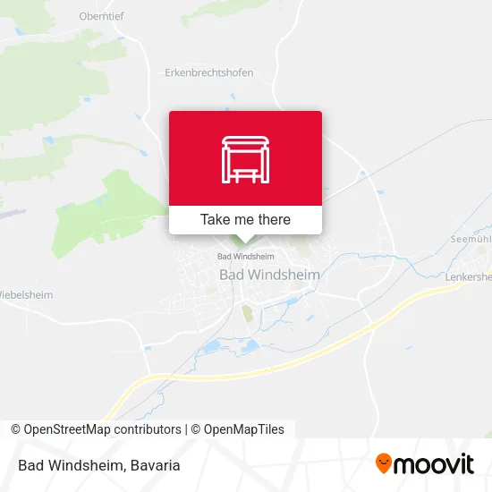 Карта Bad Windsheim