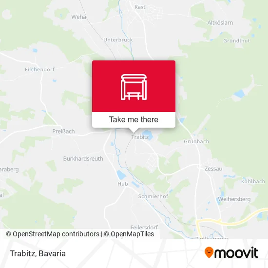 Карта Trabitz