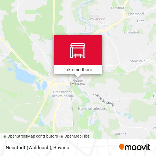 Карта Neustadt (Waldnaab)