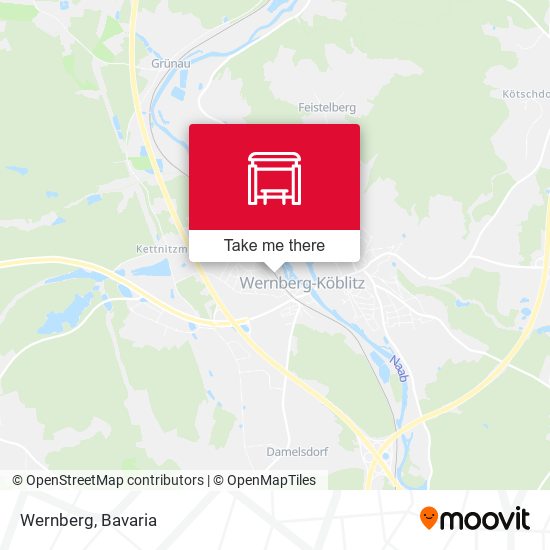 Карта Wernberg