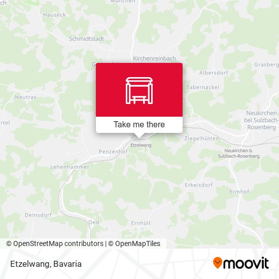 Карта Etzelwang