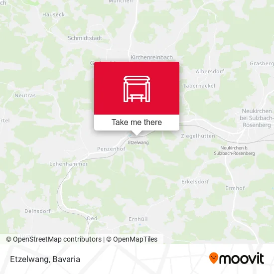 Карта Etzelwang