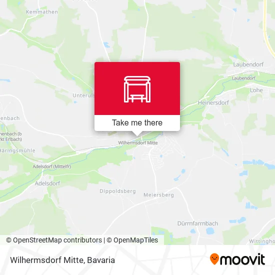 Карта Wilhermsdorf Mitte
