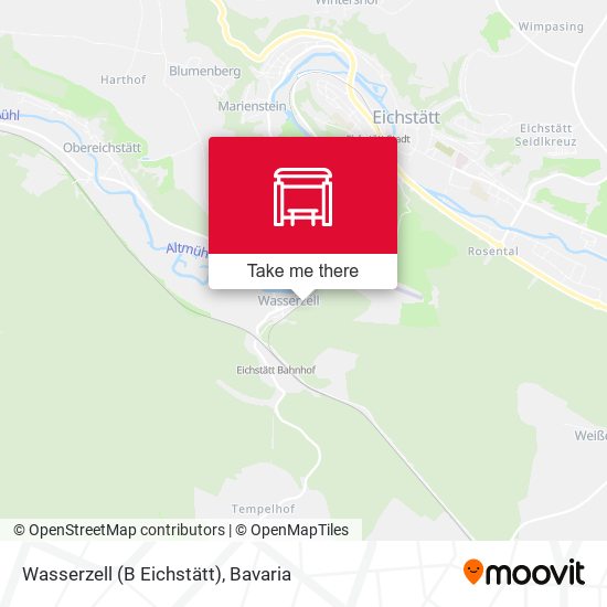 Wasserzell (B Eichstätt) map