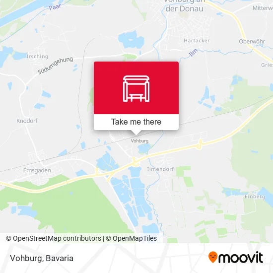Карта Vohburg