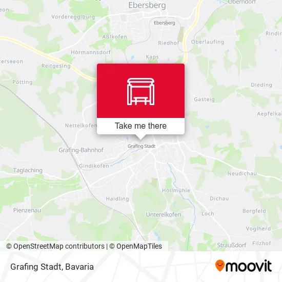 Карта Grafing Stadt