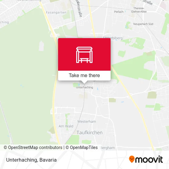Карта Unterhaching