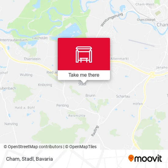 Карта Cham, Stadl