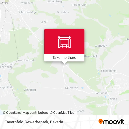 Карта Tauernfeld Gewerbepark