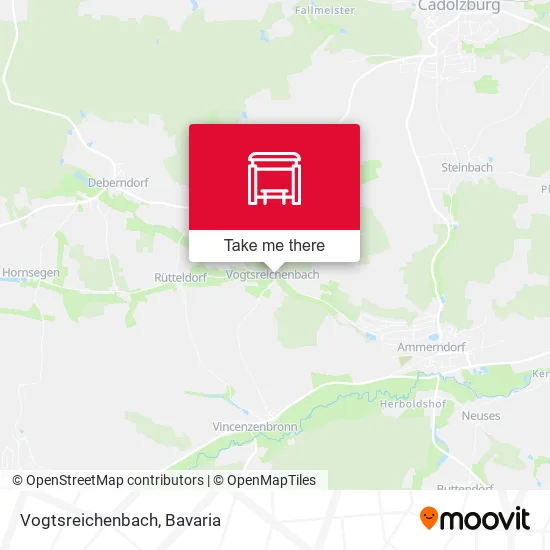 Карта Vogtsreichenbach