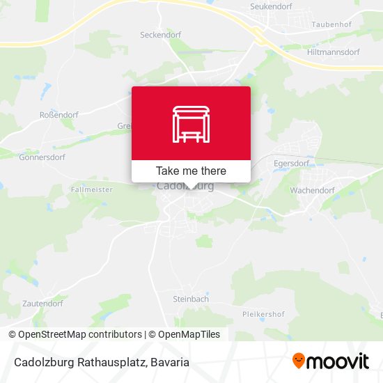 Cadolzburg Rathausplatz map