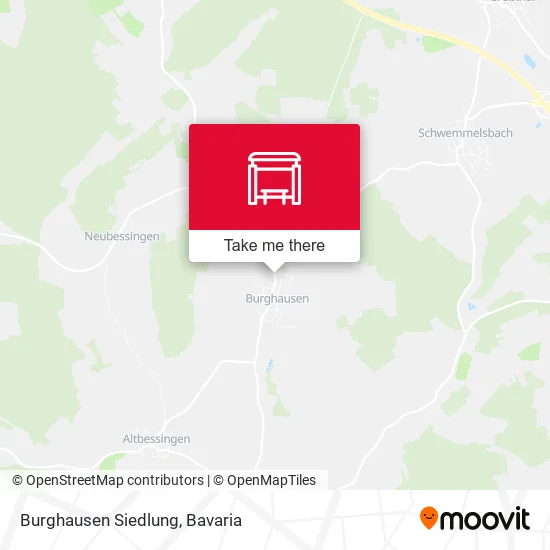 Карта Burghausen Siedlung