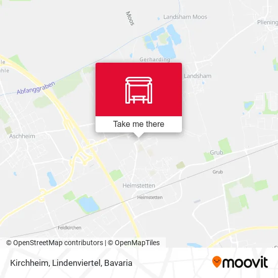 Карта Kirchheim, Lindenviertel