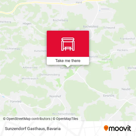 Карта Sunzendorf Gasthaus