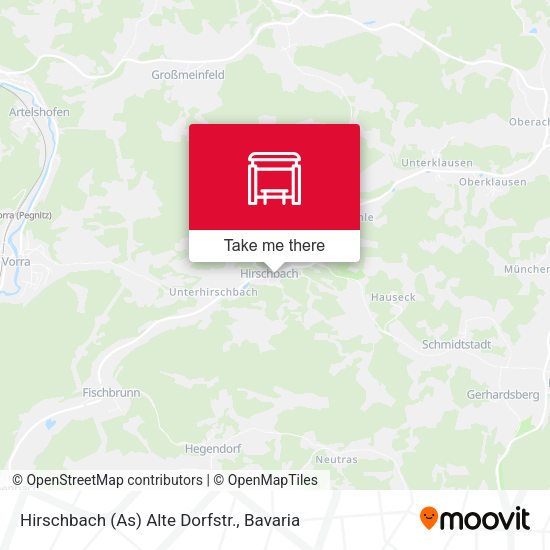 Hirschbach (As) Alte Dorfstr. map