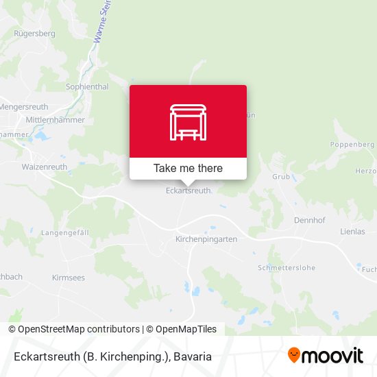 Eckartsreuth (B. Kirchenping.) map
