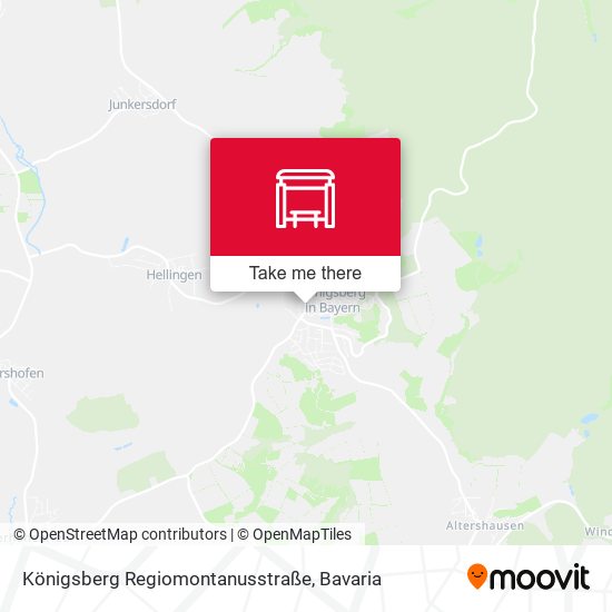 Königsberg Regiomontanusstraße map