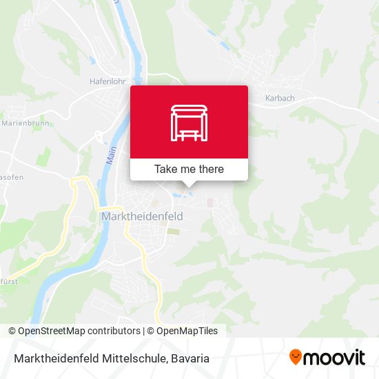 Marktheidenfeld Mittelschule map
