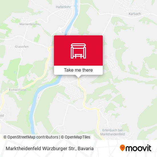Marktheidenfeld Würzburger Str. map