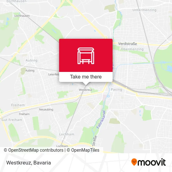 Карта Westkreuz