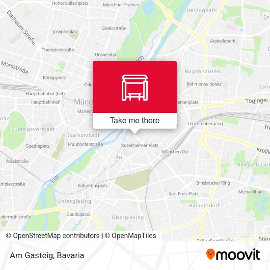 Карта Am Gasteig