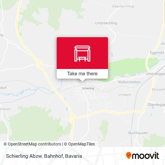 Schierling Abzw. Bahnhof map