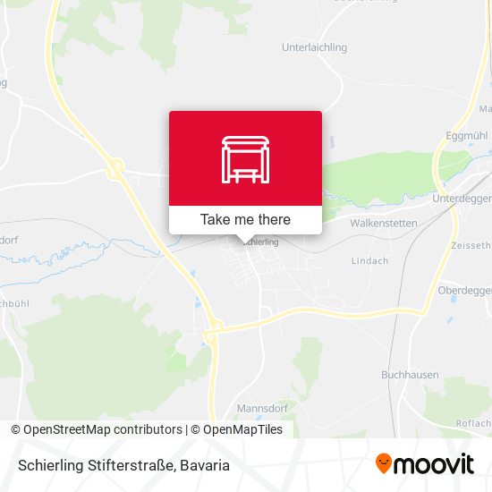 Schierling Stifterstraße map