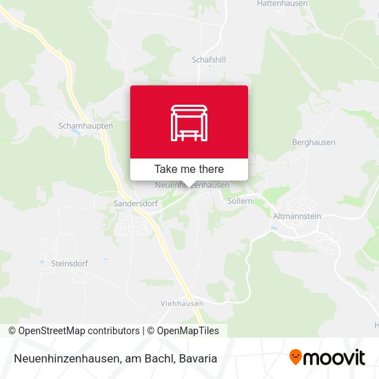 Neuenhinzenhausen, am Bachl map