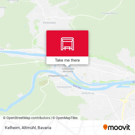 Карта Kelheim, Altmühl