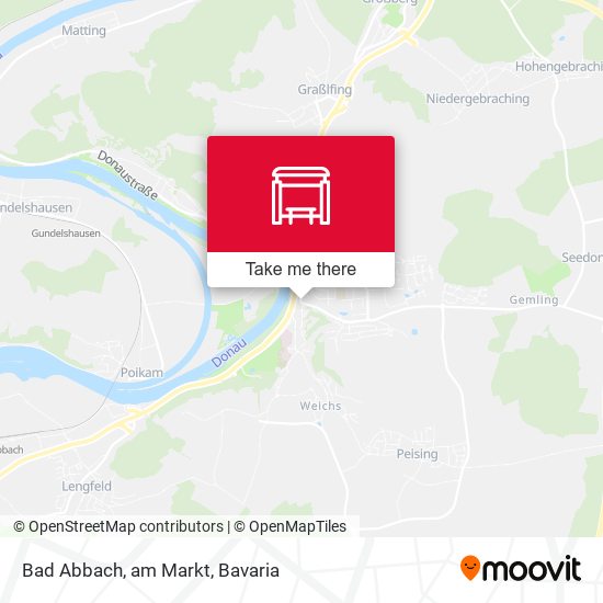 Карта Bad Abbach, am Markt