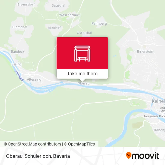 Карта Oberau, Schulerloch
