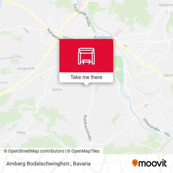 Карта Amberg Bodelschwinghstr.