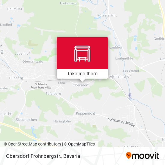 Obersdorf Frohnbergstr. map