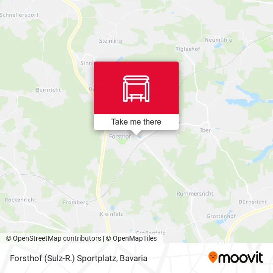 Карта Forsthof (Sulz-R.) Sportplatz