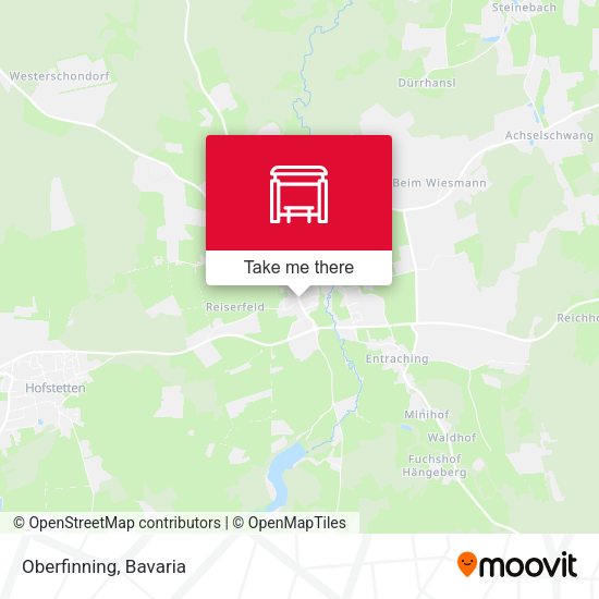Oberfinning map