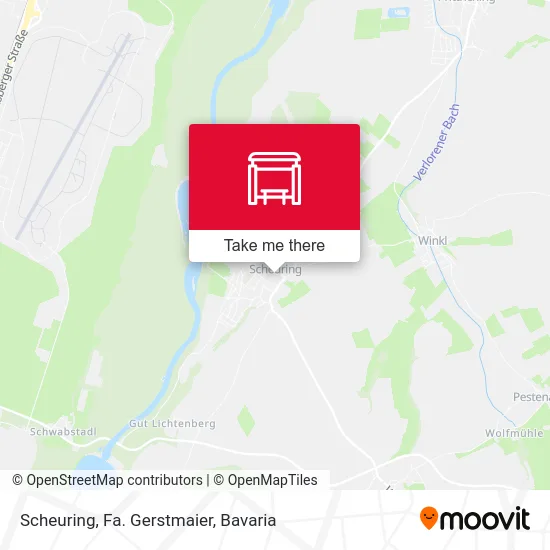 Карта Scheuring, Fa. Gerstmaier