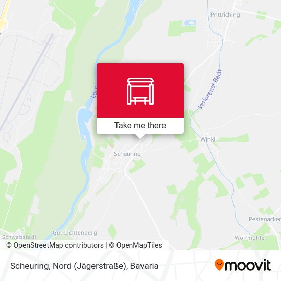 Scheuring, Nord (Jägerstraße) map
