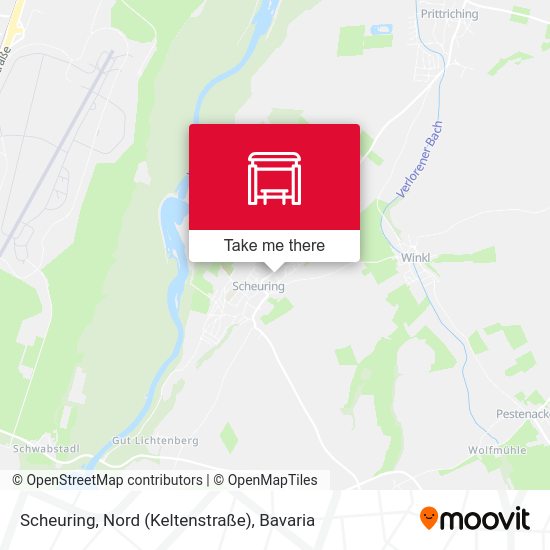 Scheuring, Nord (Keltenstraße) map