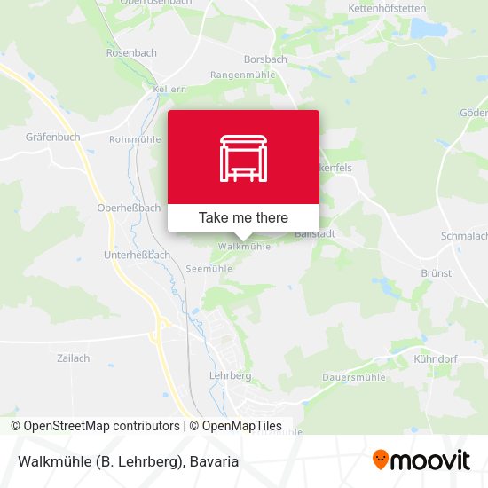 Walkmühle (B. Lehrberg) map