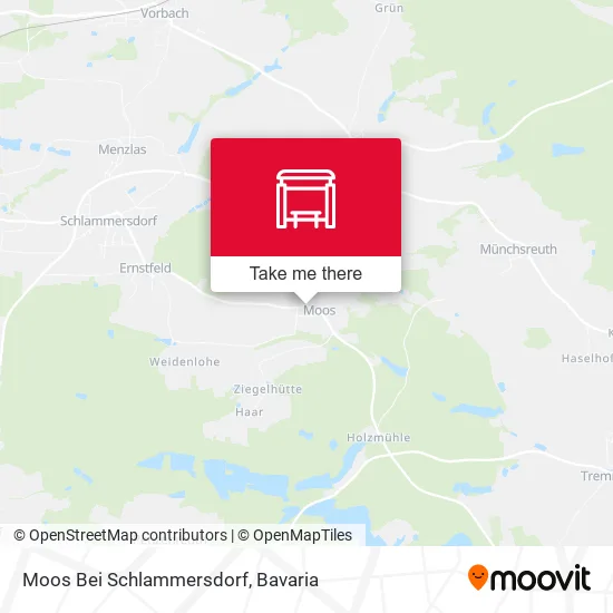 Карта Moos Bei Schlammersdorf