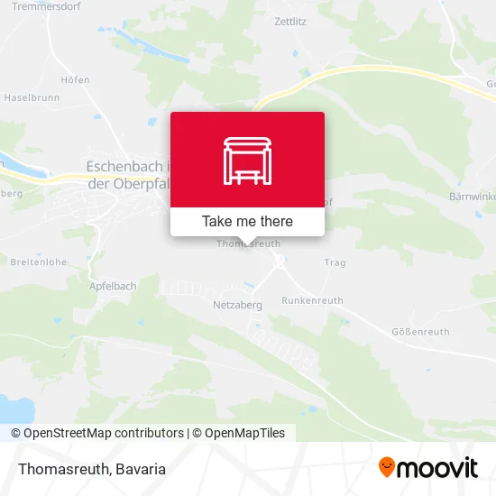 Карта Thomasreuth