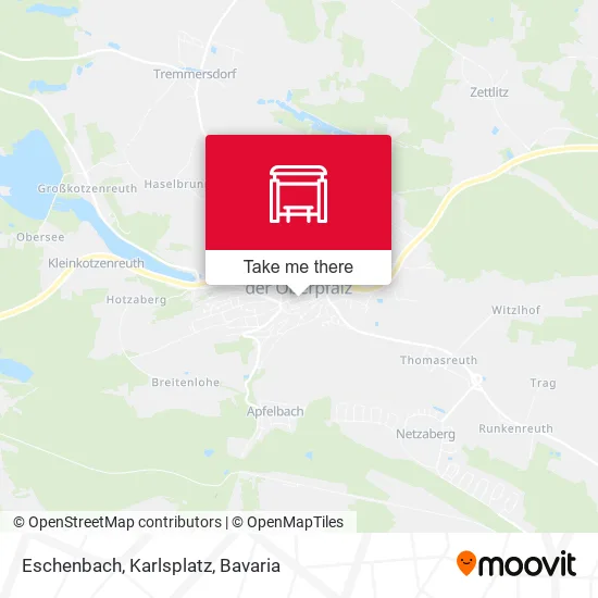 Карта Eschenbach, Karlsplatz