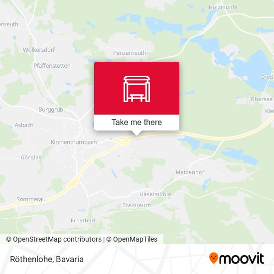 Карта Röthenlohe