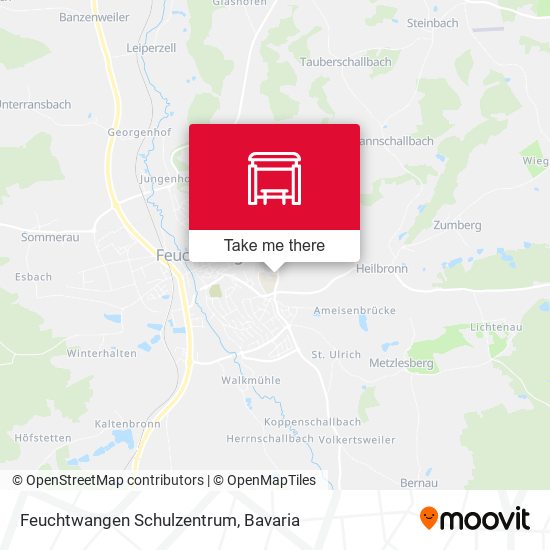 Карта Feuchtwangen Schulzentrum